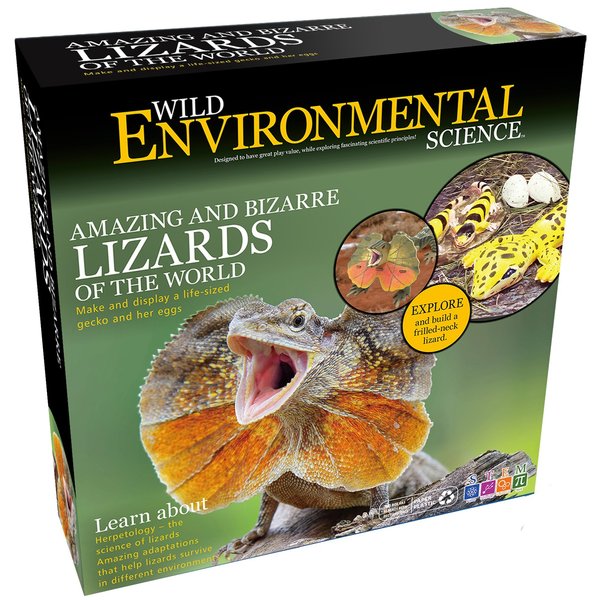 Wild Science WILD Science, Environmental Science, Amazing and Bizarre Lizards of the World, For Ages 6+ WES949